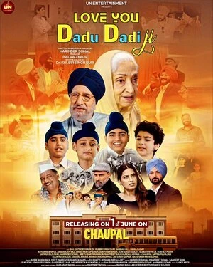 Love You Dadu Dadi Ji 2026 Punjabi Audio HD Poster Download - Filmyzilla